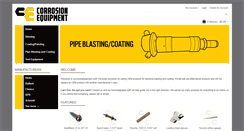 Desktop Screenshot of corrosionequipment.com